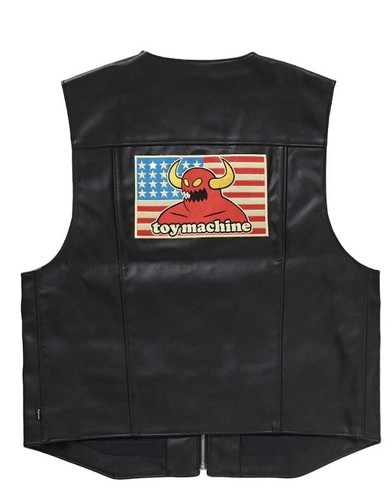 トップス Supreme 18SS Eagle Leather Vest $_12.JPG?set_id=880000500F
