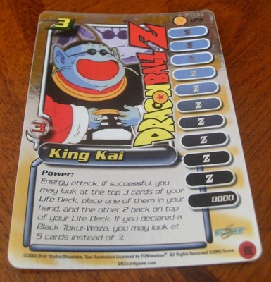 KING KAI LV 1-3 #CP1-3 FOIL PROMO PERSONALITY DBZ CARDS DRAGON BALL Z CCG TCG