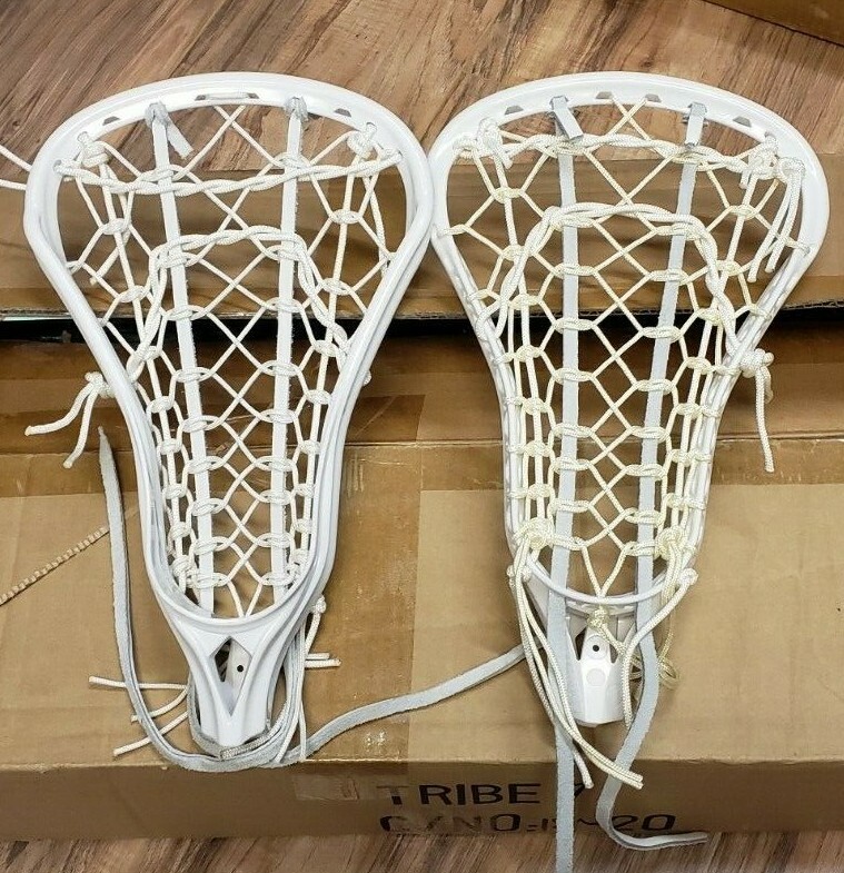 Artemis7 by Tribe7 Womens Lacrosse Head White Strung USL Approved Lot of 25, NEW