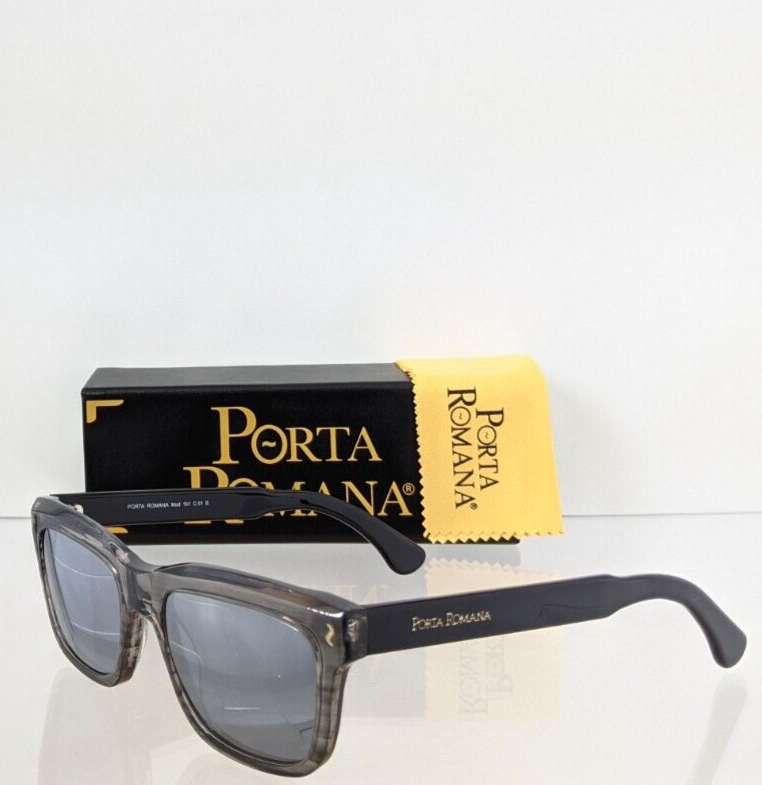 Pre-owned Porta Romana Authentic  Sunglasses Mod. 0101 Col. 101 Vintage Frame In Gray