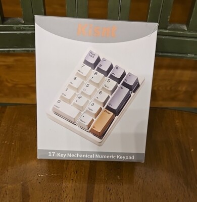 KISNT 17 Key Mechanical Numeric Keypad New