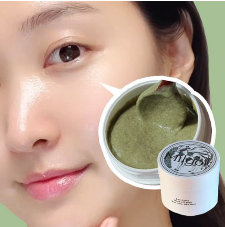 Milgok Mung Bean & Job's Tears Wash Off Pack 100g / K-Beauty Grain Mask