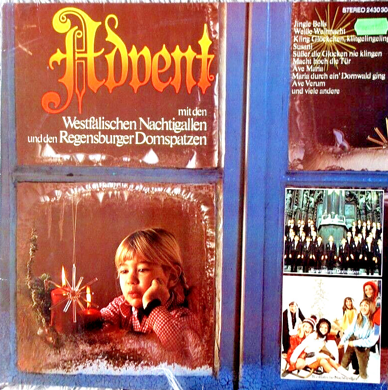 Advent Regensburger Domspatzen,WestfÃ¤Lischen Nachtigallen, Lp Vinyl Vg, 1971