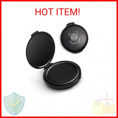 1 Pack Thumbprint Fingerprint Ink Pad Stamp Pad for Notary Supplies Identificati