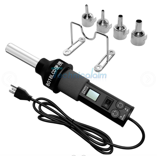 Portable LCD Desoldering Heat Gun Soldering Thermal Blower Hot Air Gun 450W