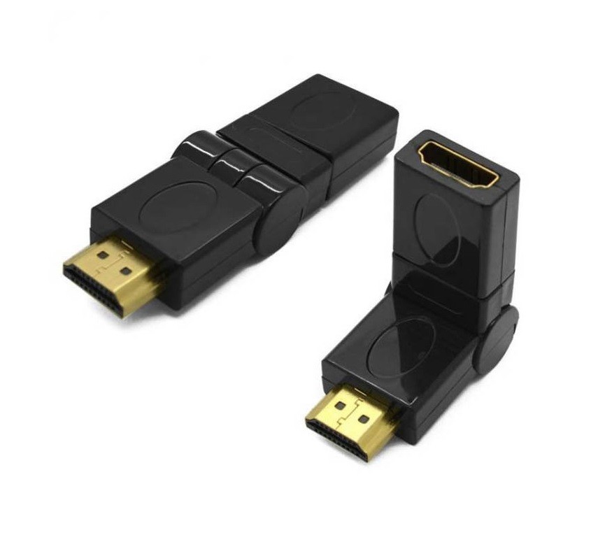 Adattatore Connettore Da Hdmi Maschio A Hdmi Femmina 360° linq hdmf-360