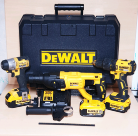 Bosch 18v Professional Cordless Kit Circular Saw Grinder Combi