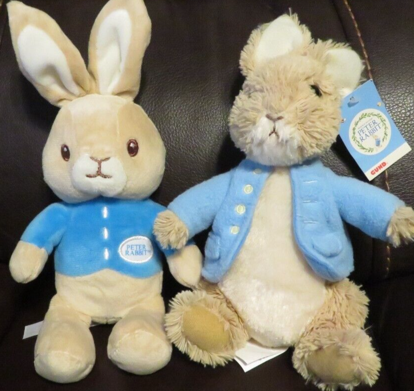 NWT Gund Beatrix Potter Peter Rabbit  Stuffed Animal Plush w