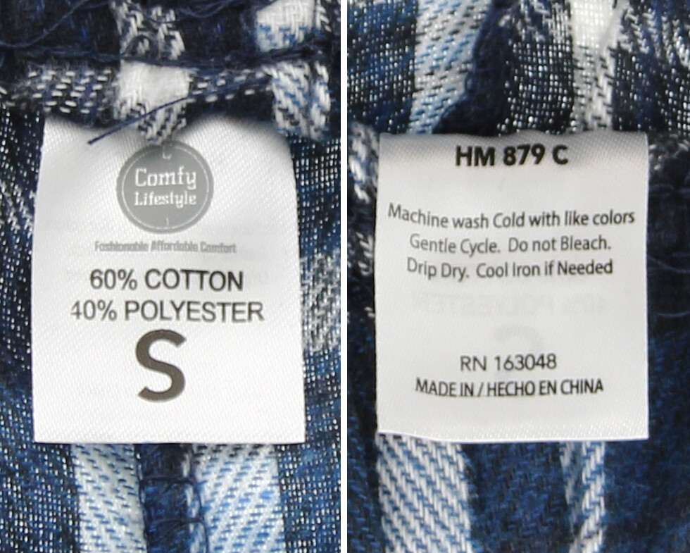 Mens Flannel Pajama Pants Lightweight Soft Plaid Lounge Sleep Bottoms, 2 Pockets