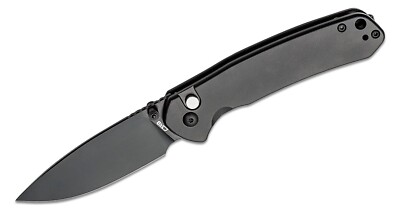 J1925BST CJRB Cutlery Pyrite Steel AR-RPM9 Black Blade Steel Handles IKBS Button