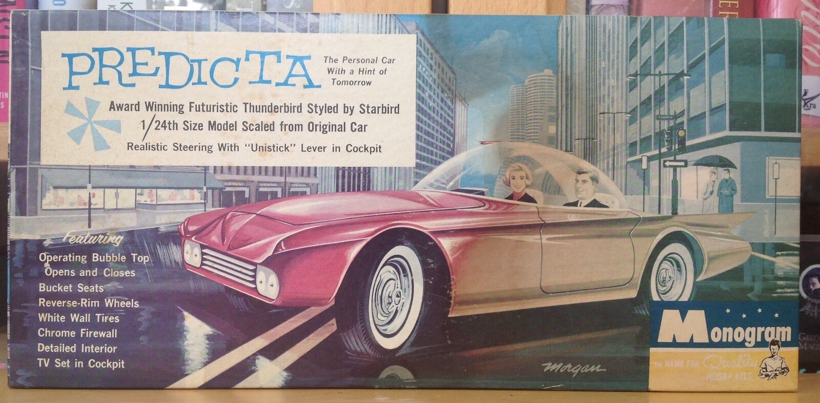 Monogram 1:24 Predicta Thunderbird Vintage Model Car Kit