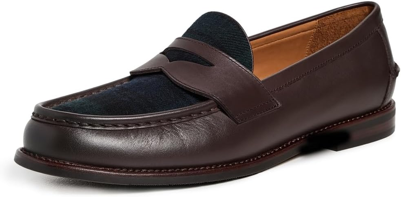 POLO RALPH LAUREN Men's Plaid Penny Loafers