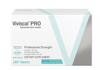  100%Authentic VIVISCAL PROFESSIONAL PRO Hair Growth 180 tablets pills  9/2025