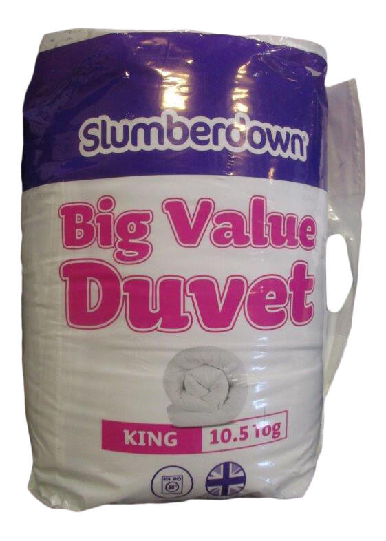 Slumberdown Big Value King Size All Seasons Warm Cosy Duvet Quilt