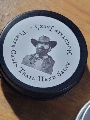 Mountain Jack's Timber Cabin Trail Hand SALVE Conditioner Moisturizer Skin Care
