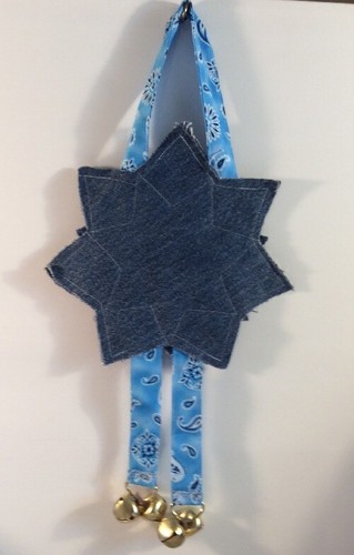 Housebreaking Potty Training Bells Western Star Jean Handmade puppy