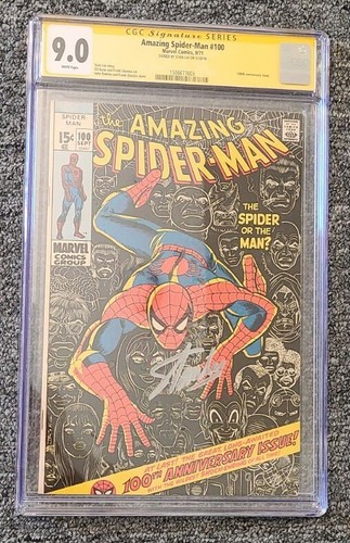 THE AMAZING SPIDER-MAN 100％ &amp; 400％ 1x The Amazing Spider-Man: 100 SEPT: 3.0: VG-: 100th