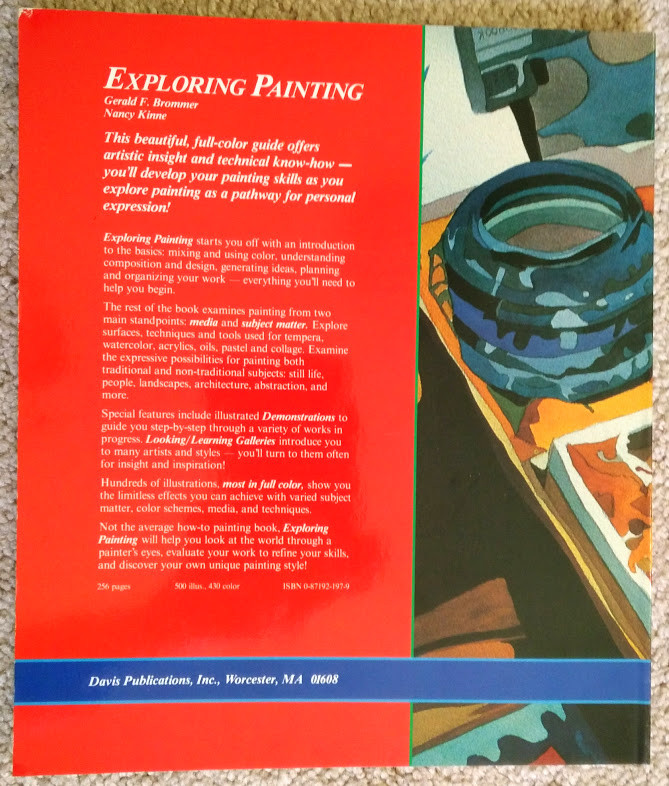 Exploring Painting by Gerald F. Brommer Nancy K. Kinne Art Instruction PB Book