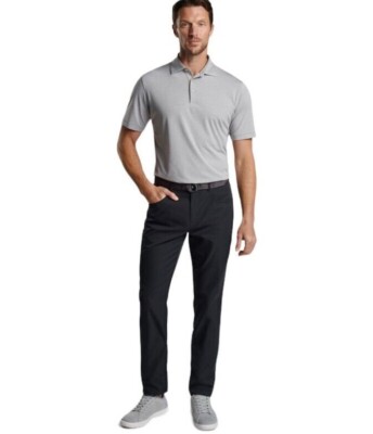 NWT $170 Peter Millar Men's Crown Performance 5-Pocket Black 33 36 38 Pants XX