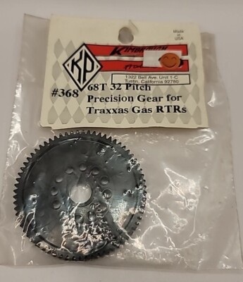 Kimbrough Spur Gear 68t 32p Precision Gear for Traxxas Nitro Rustler Sport 368