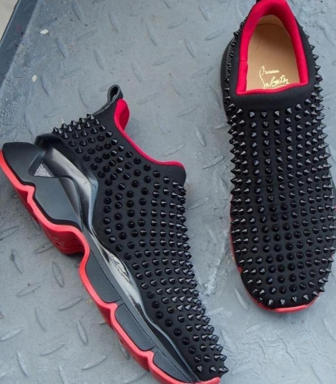 balenciaga speed runners red