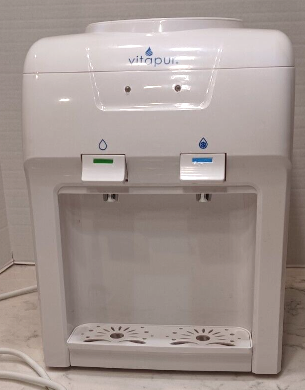 Vitapur Countertop Room Cold Water Dispenser, White Model