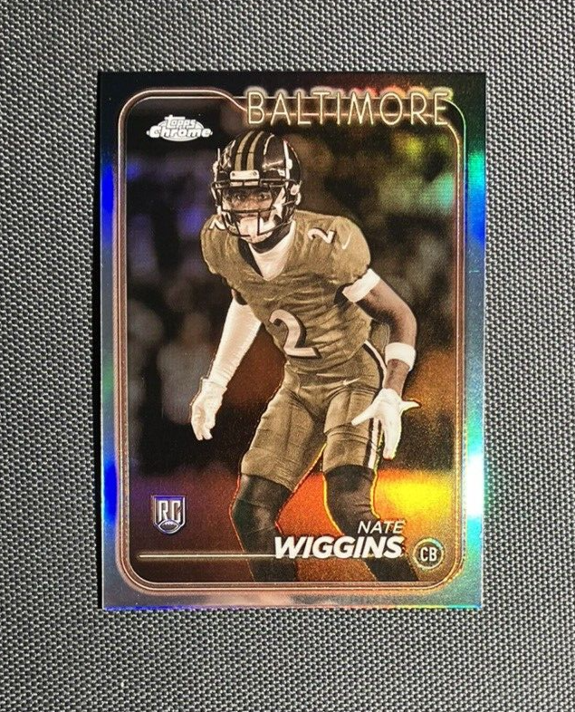 2024 Topps Chrome NATE WIGGINS Sepia #227 RC Rookie