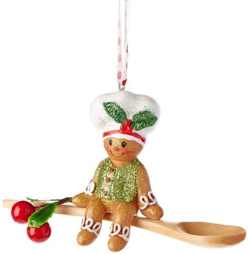 Kurt Adler 4-Inch Gingerbread Baking Tool Ornaments