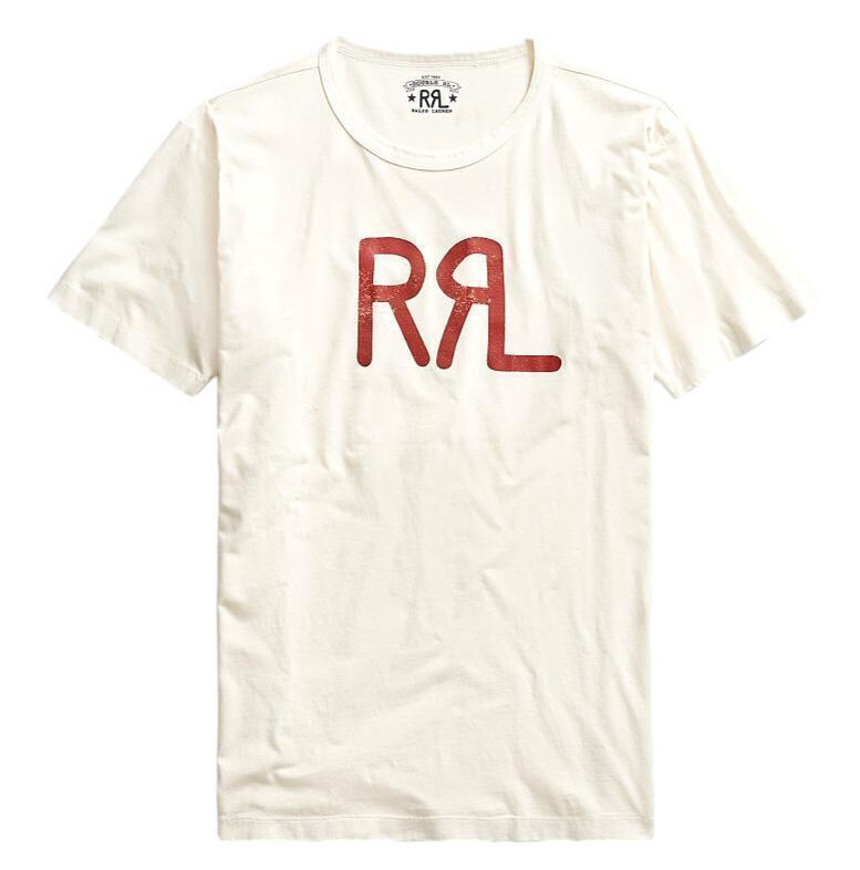 Ralph Lauren double RL Tシャツ XXL Ralph Lauren RRL Lightweight Cotton Jersey Double RL Logo T