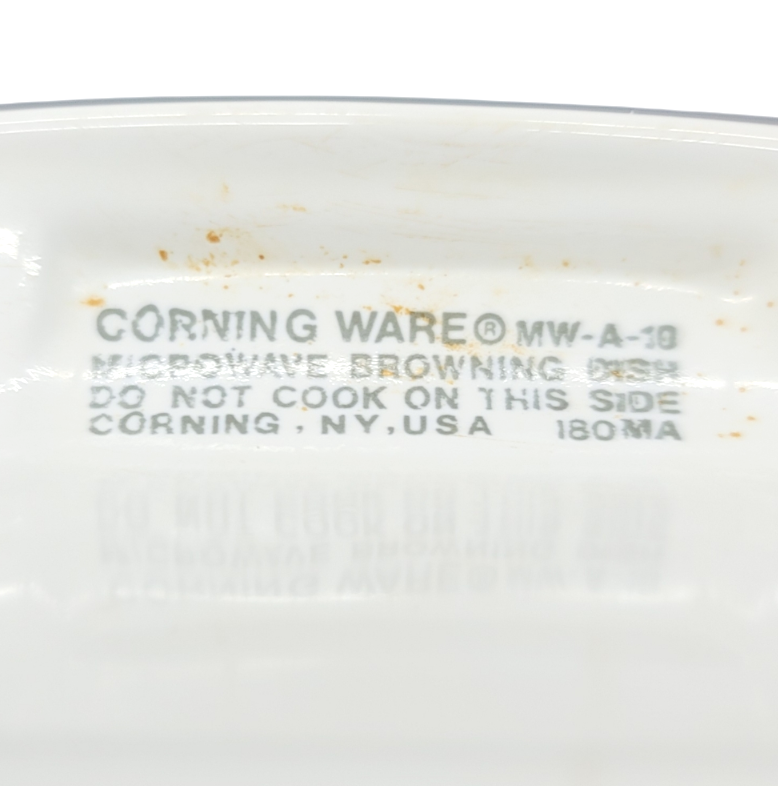 Corning Ware MWA10 Microwave 10" Browning Dish w/