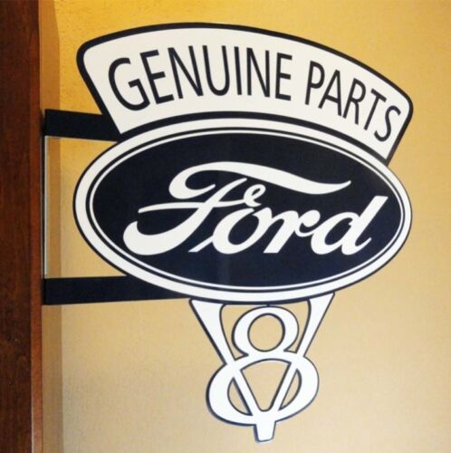 Vintage genuine ford parts sign #10