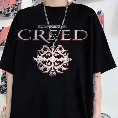 Creed Band Bootleg T-Shirt, Creed Band Fan Gift Shirt, Creed 2024 Tour Shirt