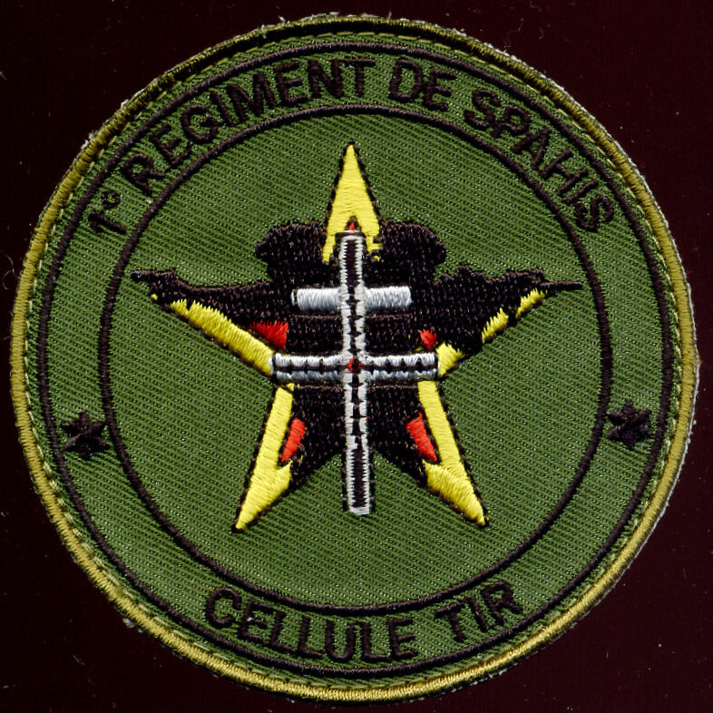 Abc / 1Â° Regiment De Spahis Cellule Tir - Tissu
