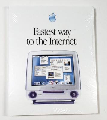 Sealed Bundle 2001 Apple Computer iMac ''Fastest way to the Internet.'' Brochure