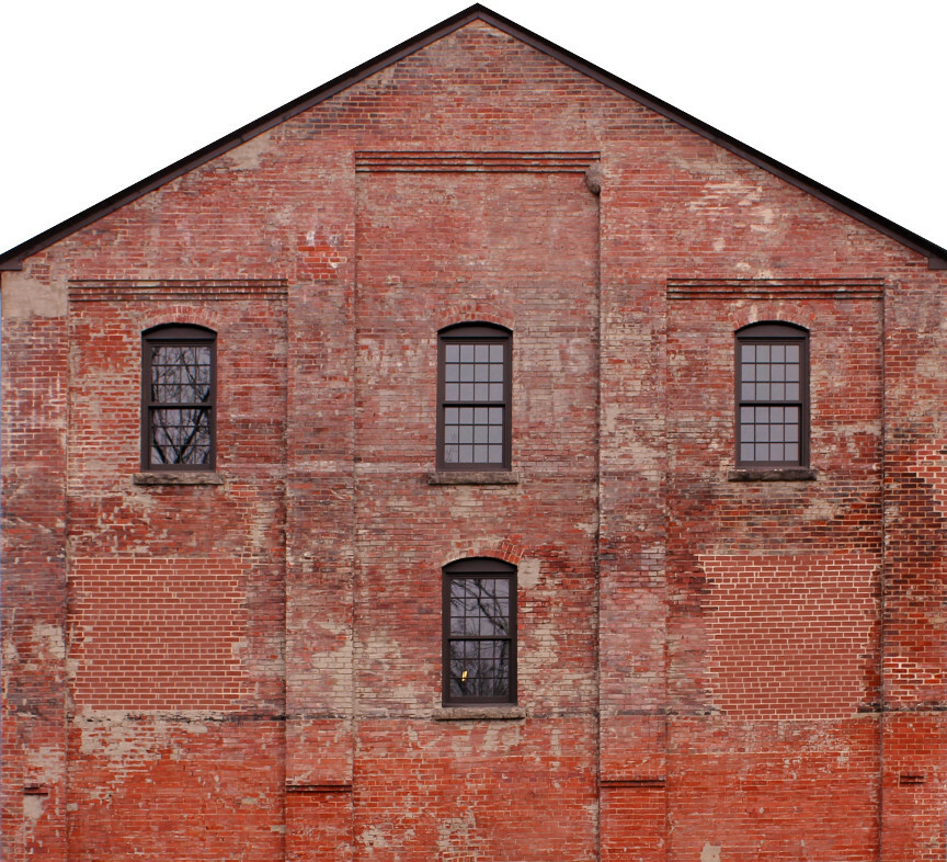 TRACKSIDE BACKDROP #605 Commercial backs O Scale