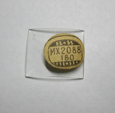 BB Glass Wristwatch Crystals MX Series (Curved Bottom Rect) MX 2000 to MX 2800