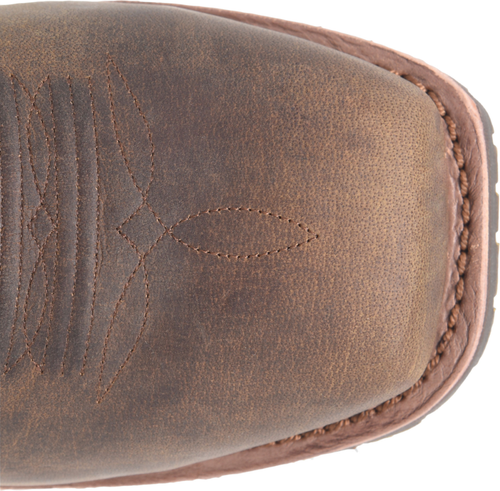 Pre-owned Double-h Boots Men's 11” Jeyden Composite Toe Waterproof Ice™ Roper Work Boot Ta In Brown