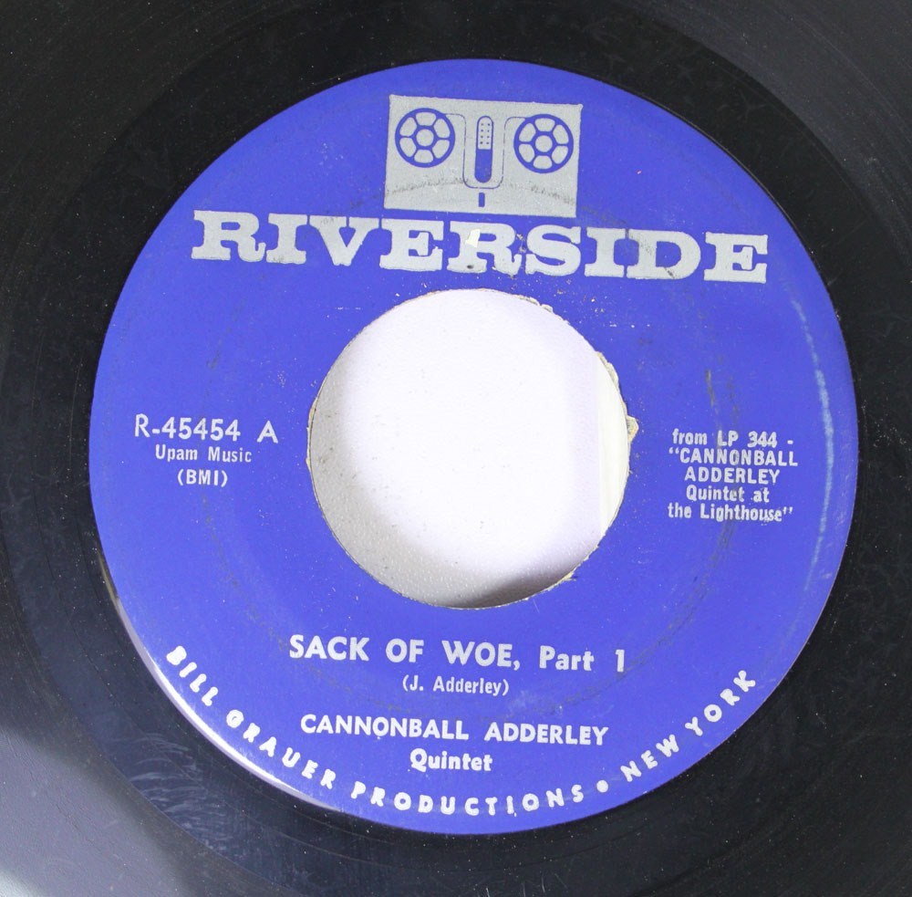 Jazz Funk 45 Cannonball Adderley The Uptown On Riverside | eBay
