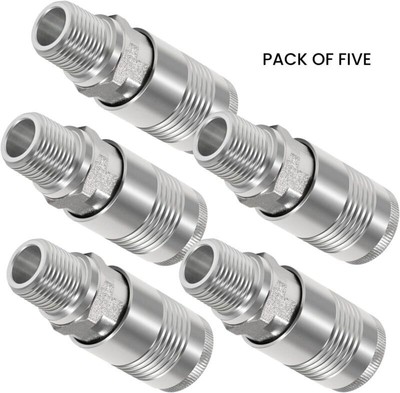 Fit for Replacement S-1816 1/2'' MNPT G Style Coupler Quick Release Coupler, 5PCS