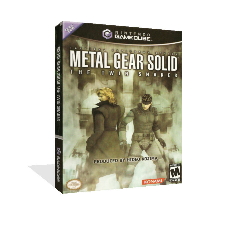 L GEAR SOLID THE TWIN SNAKES 初版　資料集 L GEAR SOLID THE TWIN SNAKES 初版 資料集 L GEAR SOLID THE