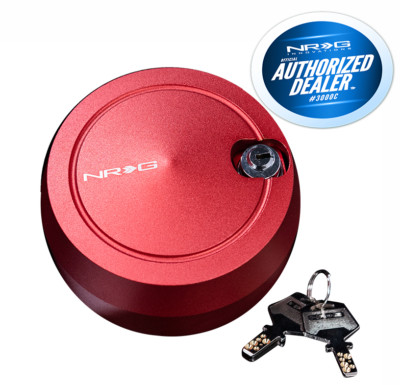 NRG New Steering Wheel Quick Release Quick Lock With 2 Keys Red SRK-201RD