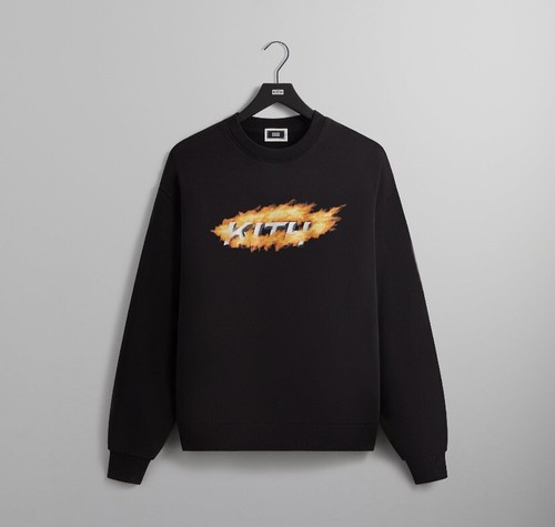 Kith Flame Orbit Vintage Tee Sサイズ Kith Flame Orbit Vintage Tee Sサイズ Kith Orbit Flame Black