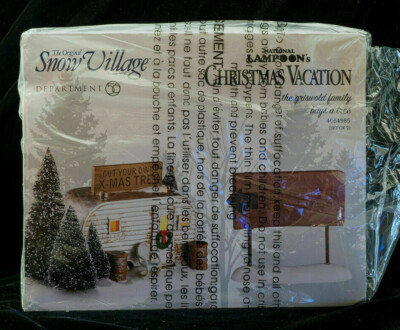 GRISWOLD FAMILY BUYS A TREE National Lampoon Christmas Vacation RETIRED Dept.56