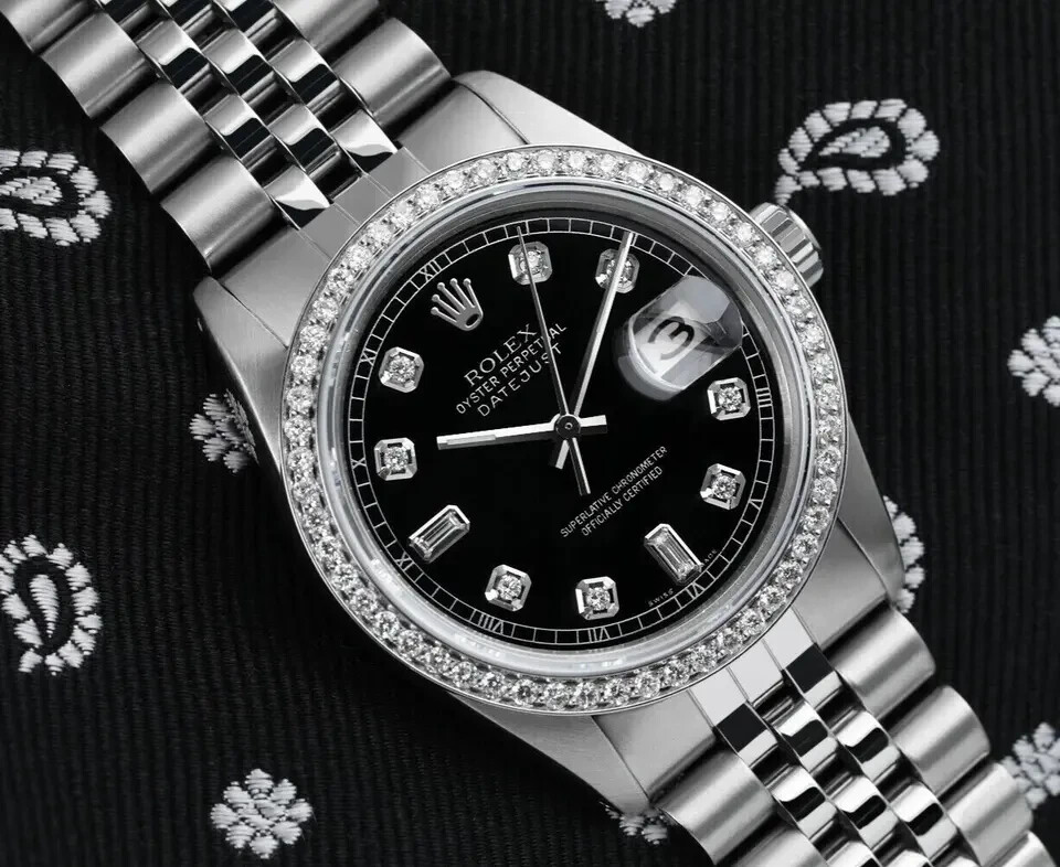 ROLEX Datejust ブラックダイヤル $_57.JPG?set_id=880000500F