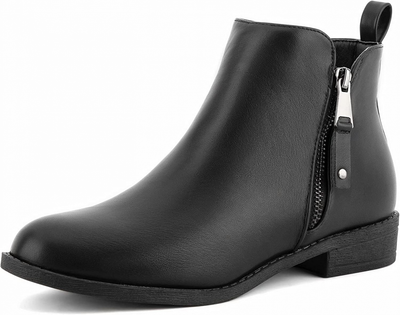 Black suede booties flat cheap