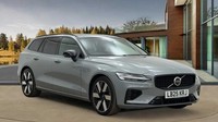 2025 Volvo V60 Ultra, T8 AWD Plug-in hybrid, Electric/Petrol, Dark ESTATE Petrol