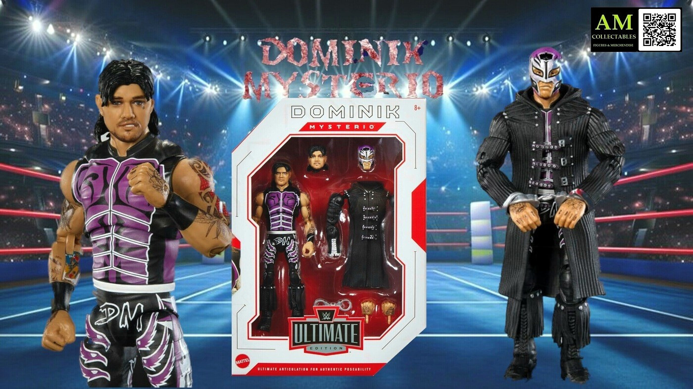 スポーツ Mattel WWE Ultimate Dominick Mysterio Dominik Mysterio - WWE Ultimate Edition 23 Mattel WWE Toy