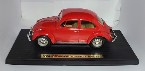 未使用❕1/18 1967 Volkswagen Beetle yat 1/18 1967 VOLKSWAGEN VW BEETLE IN YELLOW BY YATMING ROAD