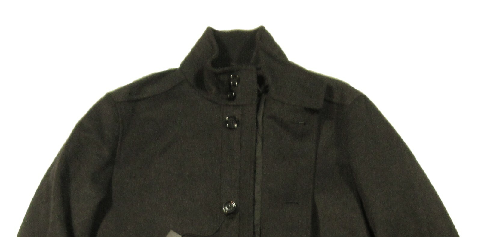 Pre-owned Hugo Boss Men's Charcoal Coxtan 8 Wool Cashmere Regular Fit Car Coat $645 In Gray