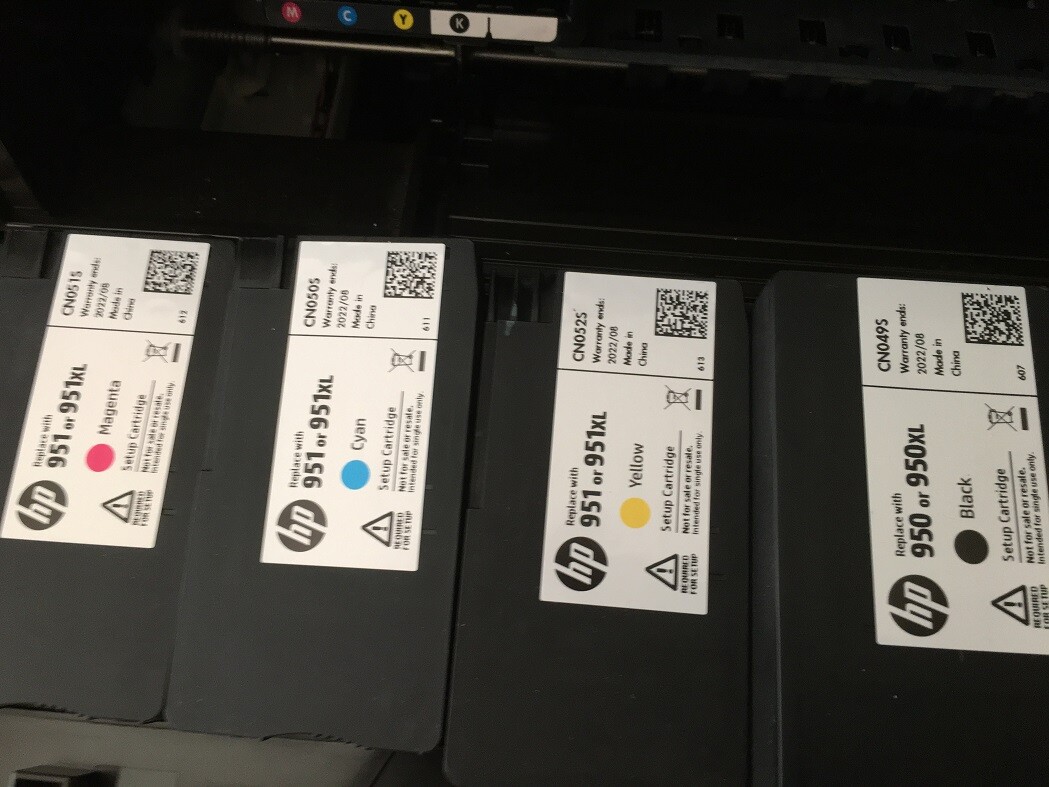Where Can I Buy Hp Setup Cartridges Genuine HP Setup 950 951 Ink Cartridge BCMY For HP 8100 8600 Printer | eBay